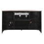 Mueble Auxiliar DKD Home Decor BAR 157 x 52 x 90 cm Negro Marrón Aluminio Blanco Hierro Madera de mango