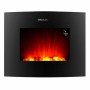 Chimenea Eléctrica Decorativa de Pared Cecotec Ready Warm 2650 Curved Flames Connected Negro 1000 - 2000 W