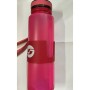 Botella de Agua Ras 650 ml Rosa Silicona