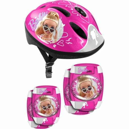 Kit Casco y Rodilleras Stamp Barbie