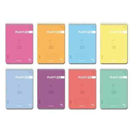 Set de Cuadernos Pacsa Plastipac 5 Piezas Multicolor 80 Hojas Din A4