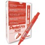 Rotulador permanente Pentel N60 Rojo (12 Unidades)