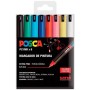 boîte de marqueurs POSCA PC-1MR Multicouleur (8 Pièces)