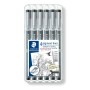 Ensemble de Marqueurs Staedtler Pigment Liner 308 Multicouleur