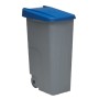 Cubo de Basura con Ruedas Denox 85 L 42 x 57 x 76 cm Azul