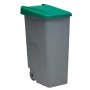 Cubo de Basura con Ruedas Denox 85 L 42 x 57 x 76 cm Verde