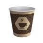 Set de Verres Algon Café Carton Produits à usage unique 120 ml 100 Unités
