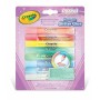 Pegamento de barra Crayola Pastel Purpurina 8 Piezas 15,6 x 1,5 x 21,3 cm