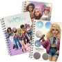 Carnet Wow Generation A5 Autocollants 80 Volets Couvercle rigide