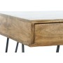 Bureau DKD Home Decor 115 x 55 x 76 cm Naturel Noir Métal