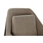 Siège DKD Home Decor 75 x 76 x 81 cm Noir Beige Métal