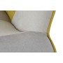 Sillón DKD Home Decor 70 x 73 x 100 cm Beige Amarillo Gris claro