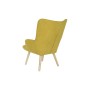 Fauteuil DKD Home Decor 70 x 73 x 100 cm Beige Jaune Gris clair