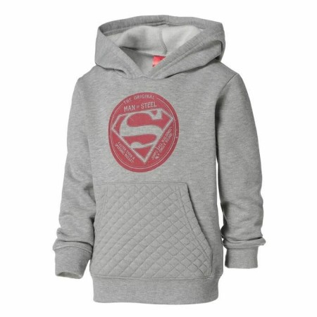 Sudadera Infantil DC Comics SUPERMAN Gris