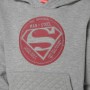 Sudadera Infantil DC Comics SUPERMAN Gris