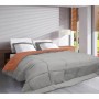 Remplissage de couette Poyet Motte CALGARY Gris 240 x 260 cm 400 g /m²