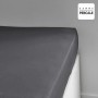 Drap housse TODAY Percal Anthracite 140 x 200 cm