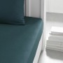 Drap housse TODAY Essential Vert émeraude 160 x 200 cm Bleu