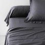 Funda de almohada TODAY Essential 45 x 185 cm Negro