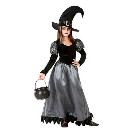 Déguisement pour Enfants 112209 Noir Gris (2 pcs) Sorcière
