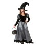 Déguisement pour Enfants 112209 Noir Gris (2 pcs) Sorcière
