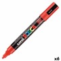 Marcador POSCA PC-5M Rojo (6 Unidades)