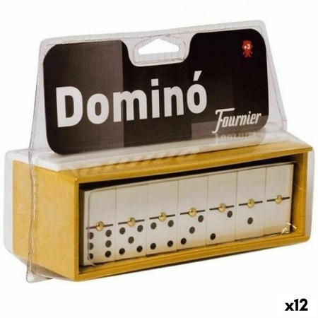 Domino Fournier Marron Ivoire (12 Unités)