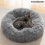 Lit pour Animaux de Compagnie Antistress Bepess InnovaGoods Ø 60 cm Gris (Reconditionné A+)