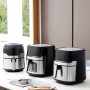 Freidora sin Aceite InnovaGoods Negro Acero Inoxidable 1400 W 3,5 L (Reacondicionado A)