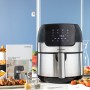 Freidora sin Aceite InnovaGoods Negro Acero Inoxidable 1400 W 3,5 L (Reacondicionado A)