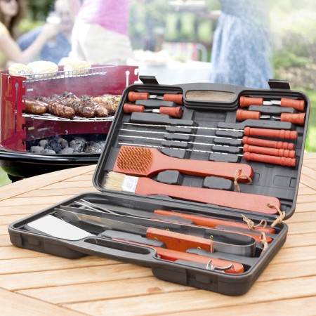 Malette Barbecue Barbecase InnovaGoods 18 Pièces (Reconditionné B)