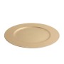 Assiette plate Alfares Doré PVC Vintage 33 x 33 x 1 cm