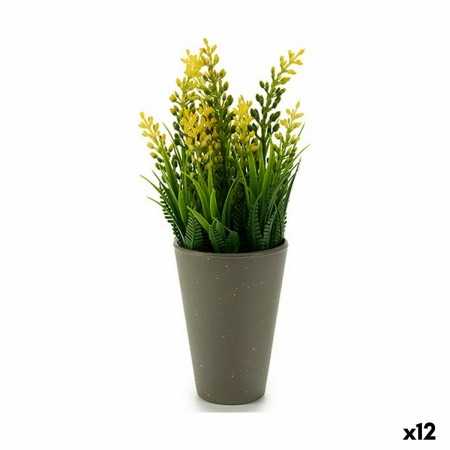 Planta Decorativa Flor Plástico 12 x 22 x 12 cm (12 Unidades)