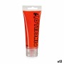 Pintura acrílica 75 ml Rojo (12 Unidades)