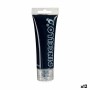 Pintura acrílica 75 ml Negro (12 Unidades)