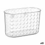 Colgador para la Ducha 19,3 x 12 x 9 cm Transparente Plástico PVC (12 Unidades)