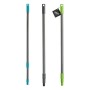 Manche à balai Extensible Métal Plastique 120 cm (12 Unités)