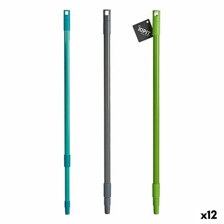 Manche à balai Extensible Métal Plastique 120 cm (12 Unités)