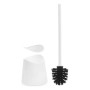 Brosse de salle de wc 12,5 x 37 x 12,5 cm Blanc Plastique (24 Unités)