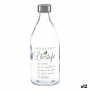 Botella Lifestyle Transparente Acero Vidrio 1,1 L (12 Unidades)