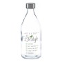 Botella Lifestyle Transparente Acero Vidrio 1,1 L (12 Unidades)