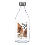 Botella Nature Transparente Acero Vidrio 1,1 L (12 Unidades)