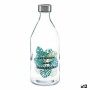 Botella Fresh Start Transparente Acero Vidrio 1,1 L (12 Unidades)