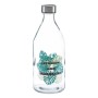 Botella Fresh Start Transparente Acero Vidrio 1,1 L (12 Unidades)