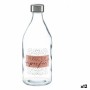 Botella Imperfect Transparente Acero Vidrio 1,1 L (12 Unidades)