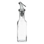 Huilier Transparent Acier verre 180 ml (24 Unités)