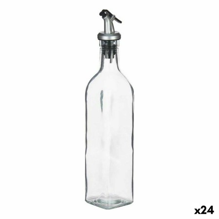 Huilier Transparent Acier verre 500 ml (24 Unités)