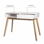 Bureau 100 x 50 x 77 cm Bois Blanc