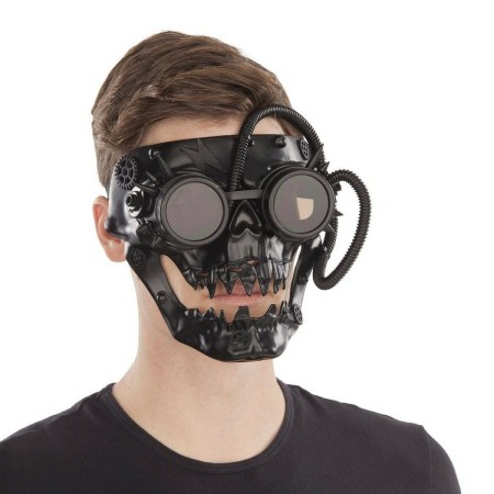 Masque My Other Me Noir Steampunk