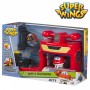 Jeu de Véhicules Super Wings Jett Hangar (4 Unités)